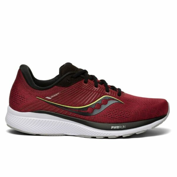 Saucony Guide 14 Medium Mulberry/Lime Men