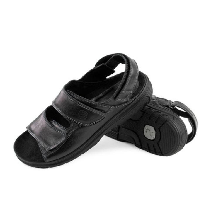 Klaveness 0837 Naturform Sandal Black Unisex - Bild 2