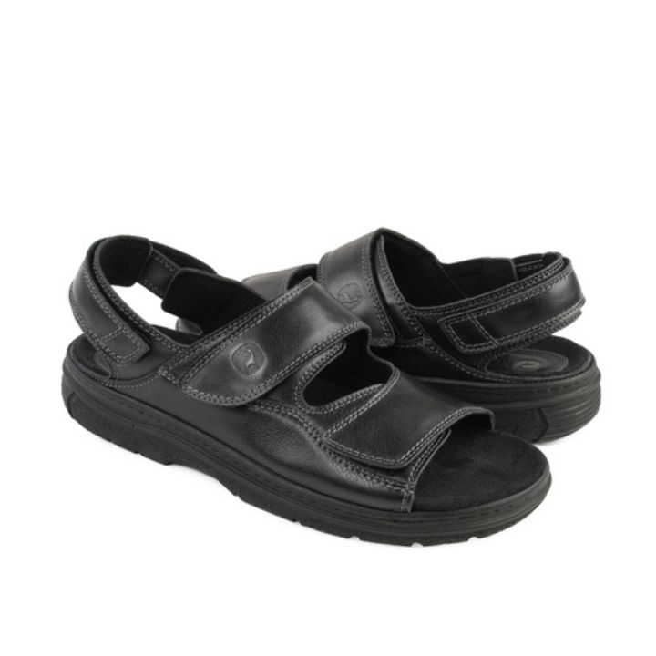 Klaveness 0837 Naturform Sandal Black Unisex