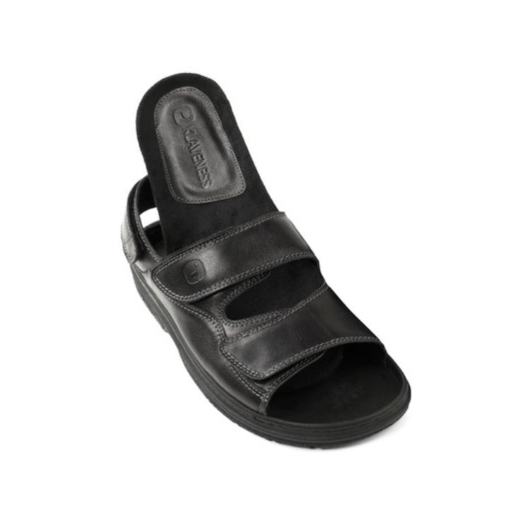 Klaveness 0837 Naturform Sandal Black Unisex - Bild 4