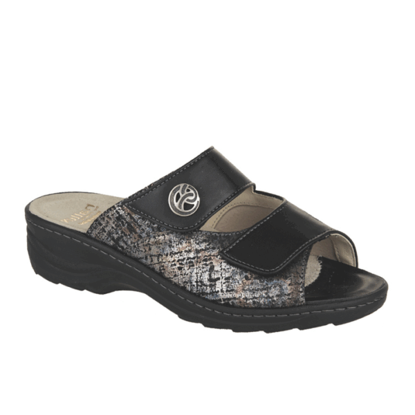 Fidelio Hallux Hedi H½ Slipper Black Hermana Chevstr.