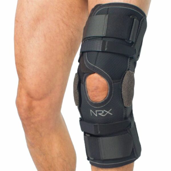 NRX450 Liga X Hybrid Knäskydd - Öppningsbar upptill