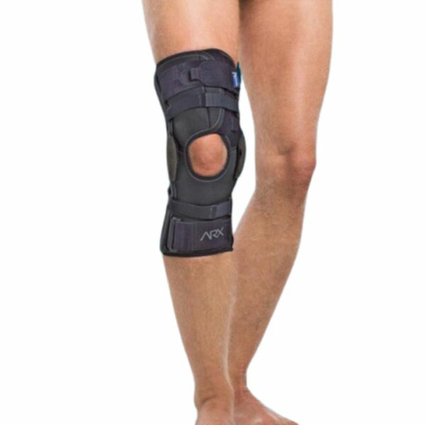ARX350 Liga X Hybrid Knäskydd - Öppningsbar upptill