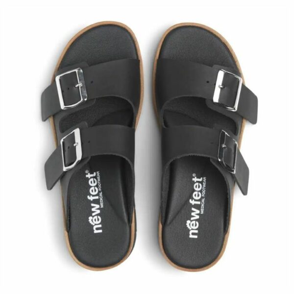 New Feet Slip In Microfiber Black Women - Bild 3