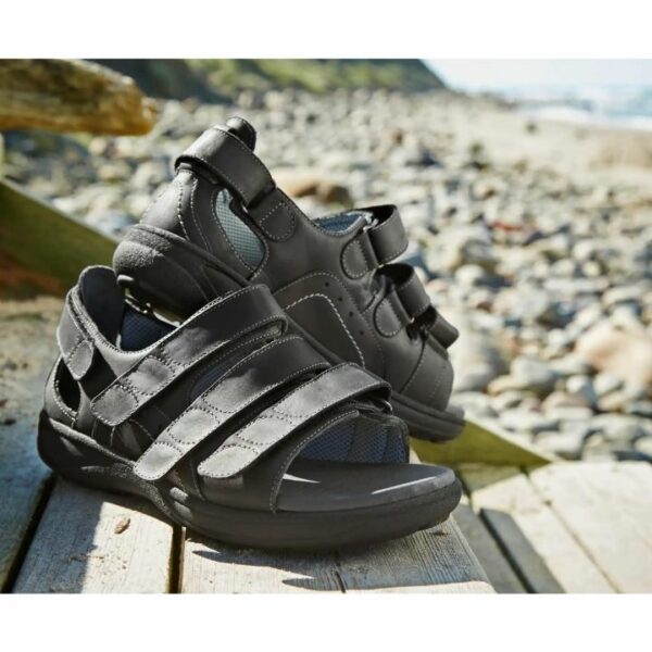 New Feet Sandal With Heelcap Black Men - Bild 5