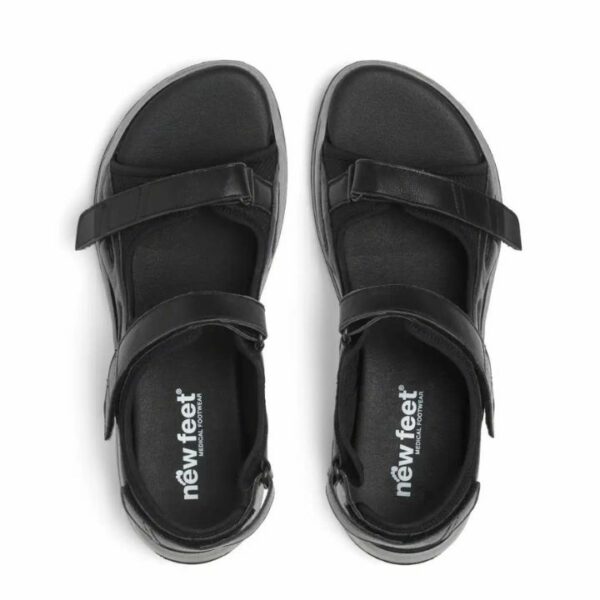 New Feet Sandal Sport Black Men - Bild 3