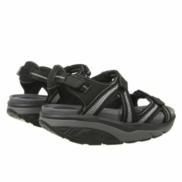 MBT Lila 6 Sandal Black Charcoal Grey Women - Bild 3