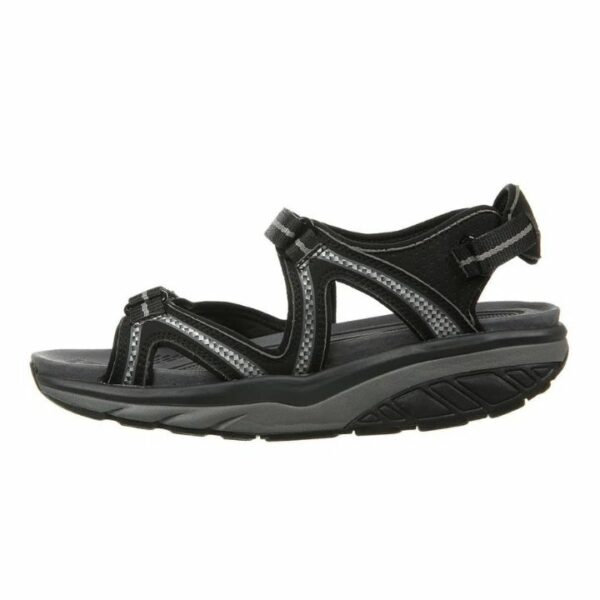 MBT Lila 6 Sandal Black Charcoal Grey Women - Bild 4