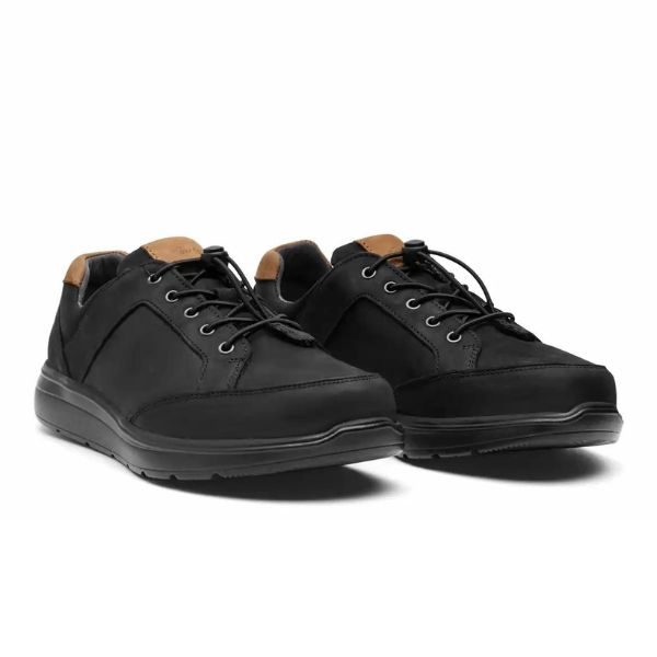 New Feet Nubuck With Elastic Lace Black Men - Bild 2