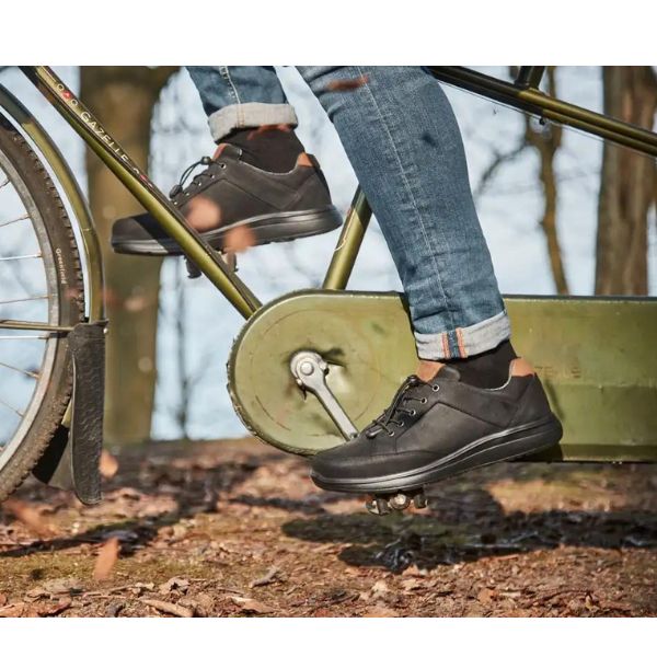 New Feet Nubuck With Elastic Lace Black Men - Bild 5