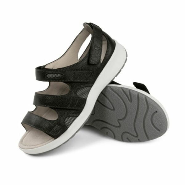 Hästen Thea Sandal With Heelcap Black Women