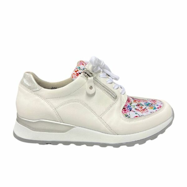 Waldläufer Hiroko Graffiti/Silver White Women