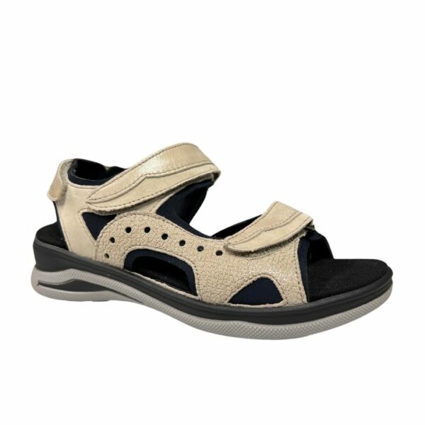 Fidelio Hallux Hilly H Sandal Beige/Black Women