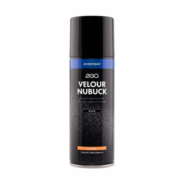 2GO Velour Nubuck Spray Black