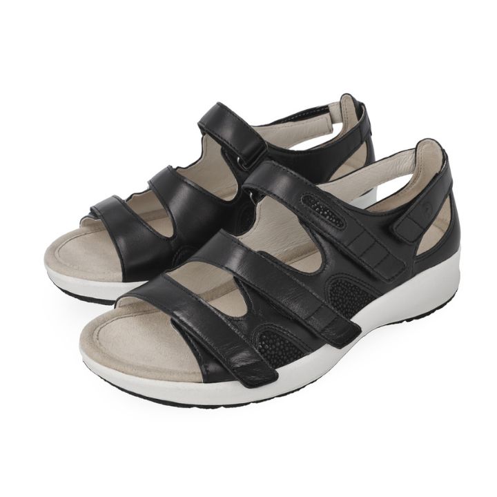 Klaveness Thea Sandal With Heelcap Leather Black Women - Bild 2