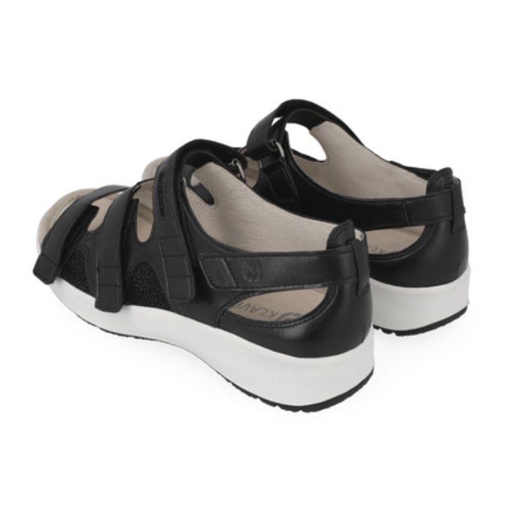 Klaveness Thea Sandal With Heelcap Leather Black Women - Bild 3