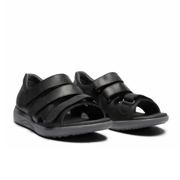 New Feet Sandal With Heelcap Black Men