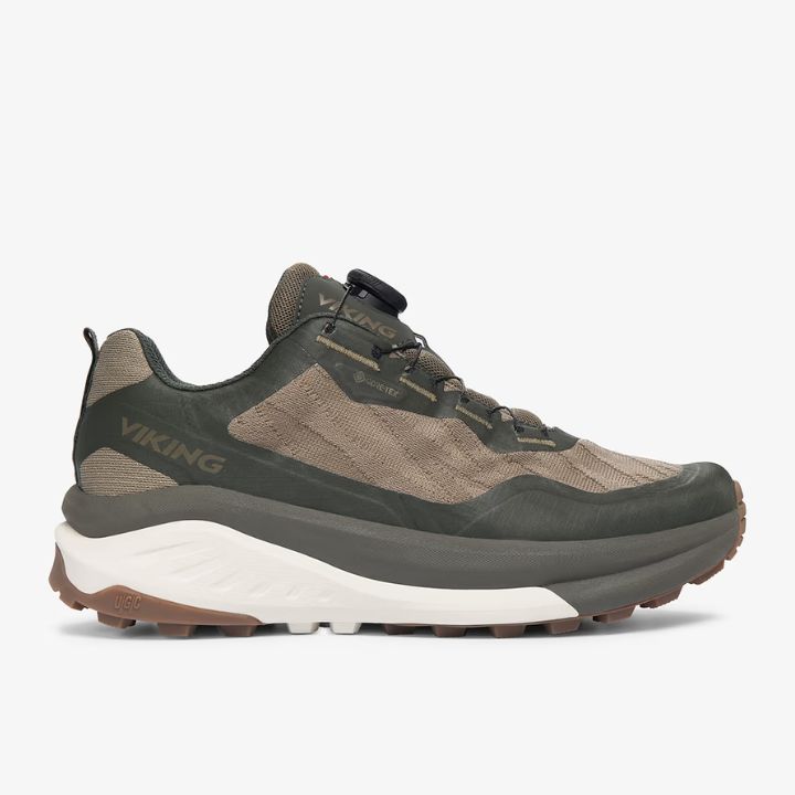 Viking Anaconda Hike Low GTX BOA Green/Beige Men