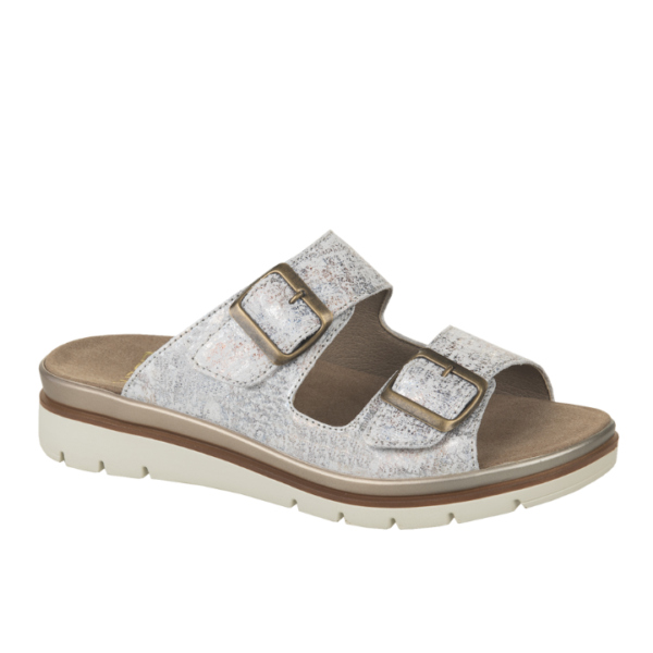 Fidelio D-Pantoffel G½ Bianco Hermana Women