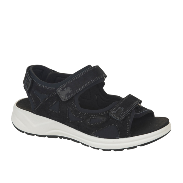 Fidelio Hallux D Sandal Black Nubi Women