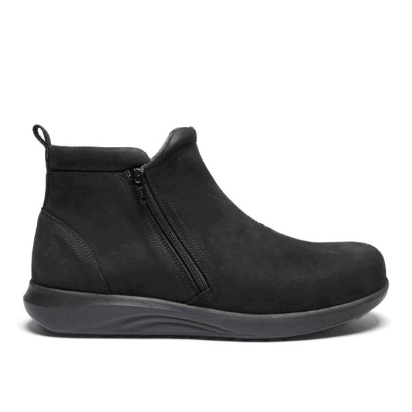 New Feet Boot 2 Zippers Black Men