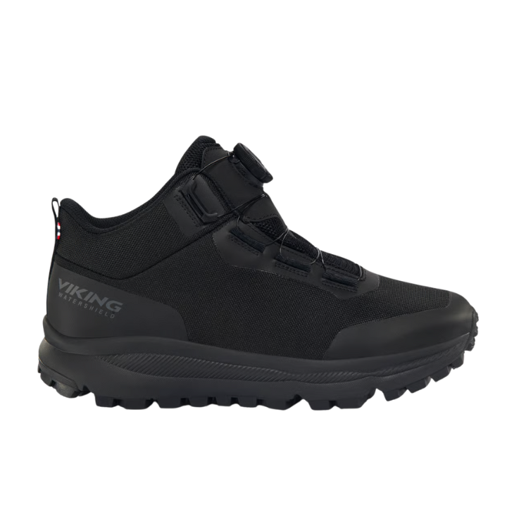 Viking Stride Mid Spike BOA WP Black Women