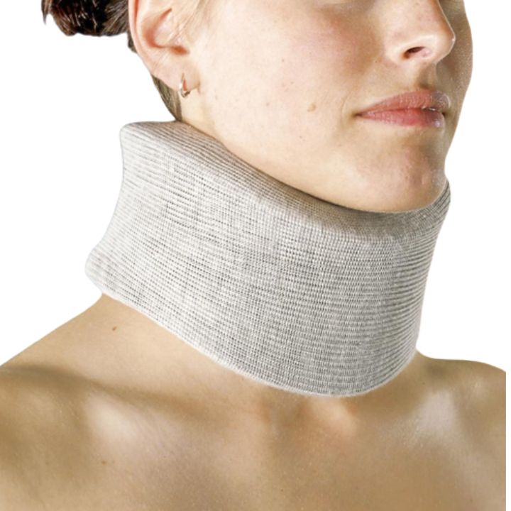 Skumhalskrage Bomull Grå MR515 - Avlastande