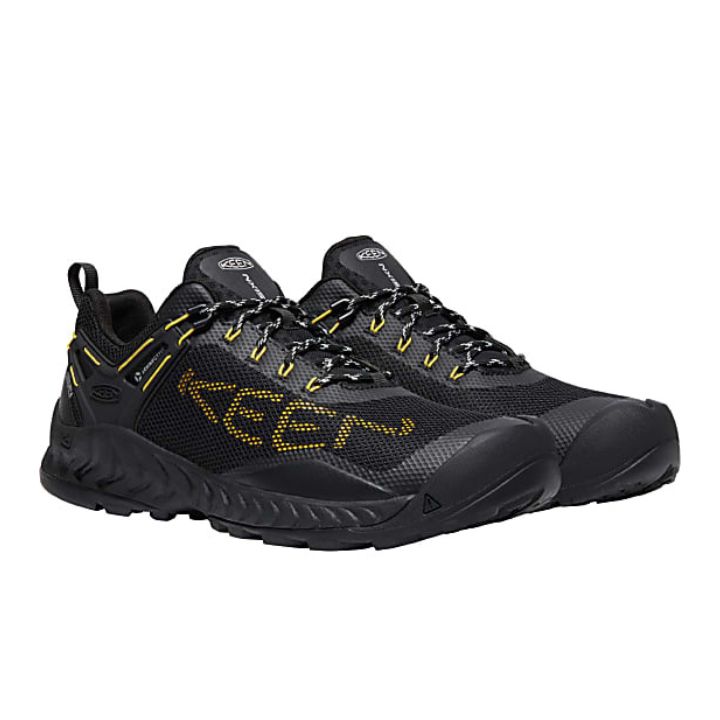 Keen Nxis Evo WP Black/Yellow Men - Bild 3