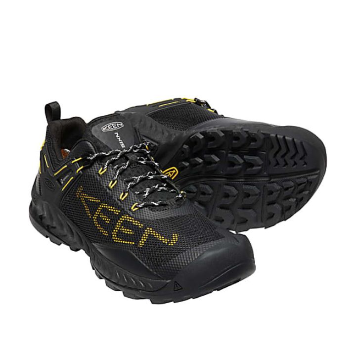 Keen Nxis Evo WP Black/Yellow Men - Bild 5