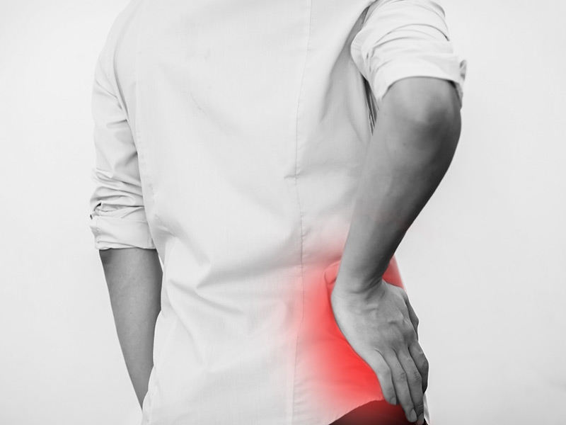 Trokanterit överbelastning och inflammation av höften